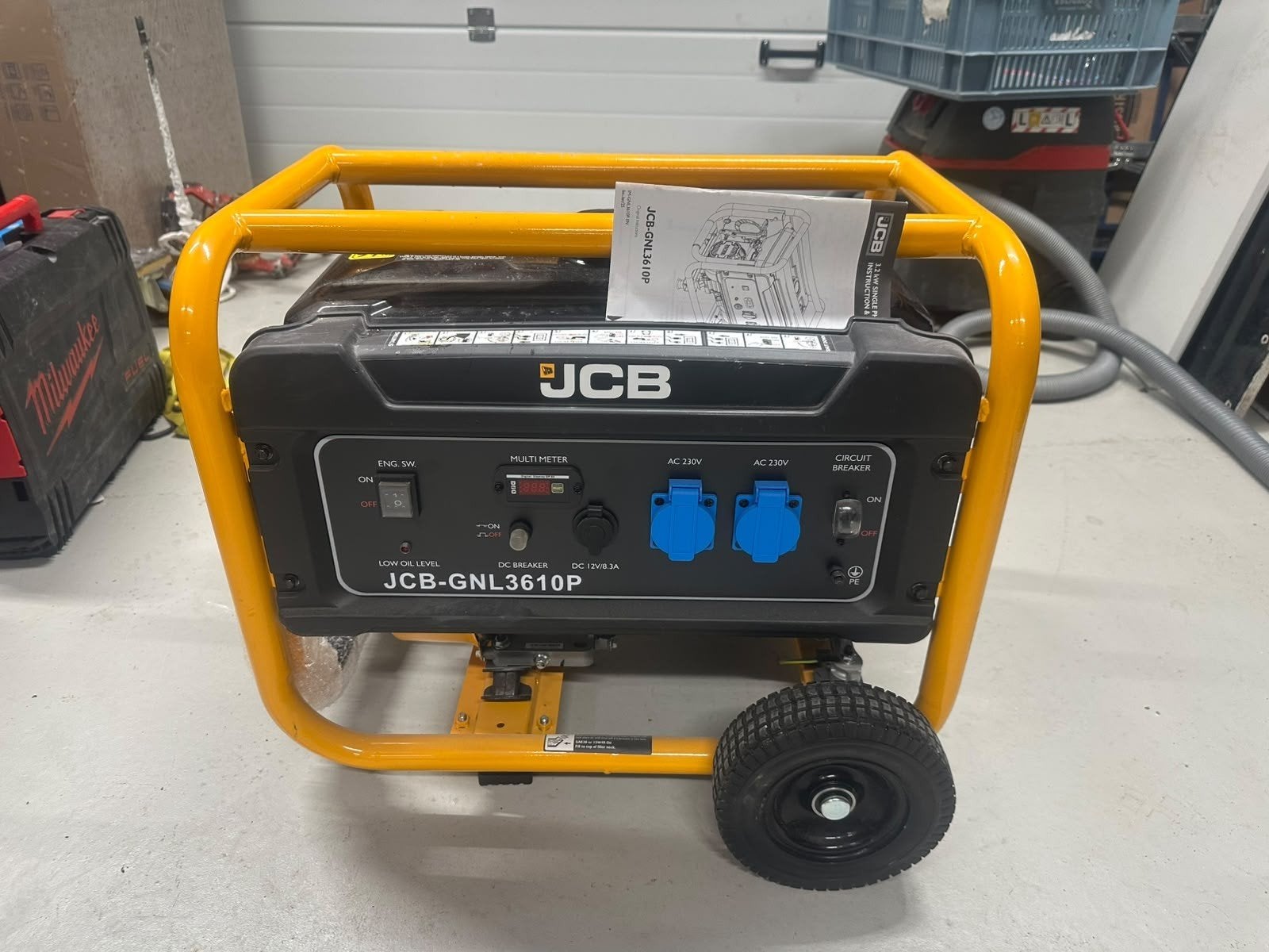 JCB GNL3610P Benzine Generator - Nieuwstaat, Ophalen, Nieuw, Minder dan 5 kVA, Benzine