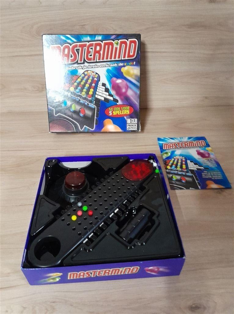 Mastermind ook voor 5 spelers - s1718, Verzenden, Zo goed als nieuw