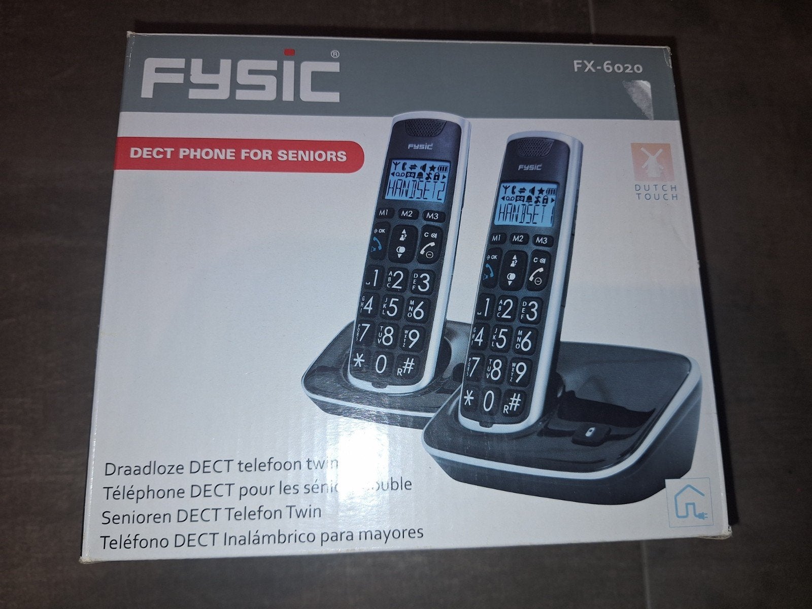 Fysic FX-6020 DECT Telefoon voor Senioren ., Ophalen of Verzenden, 2 handsets