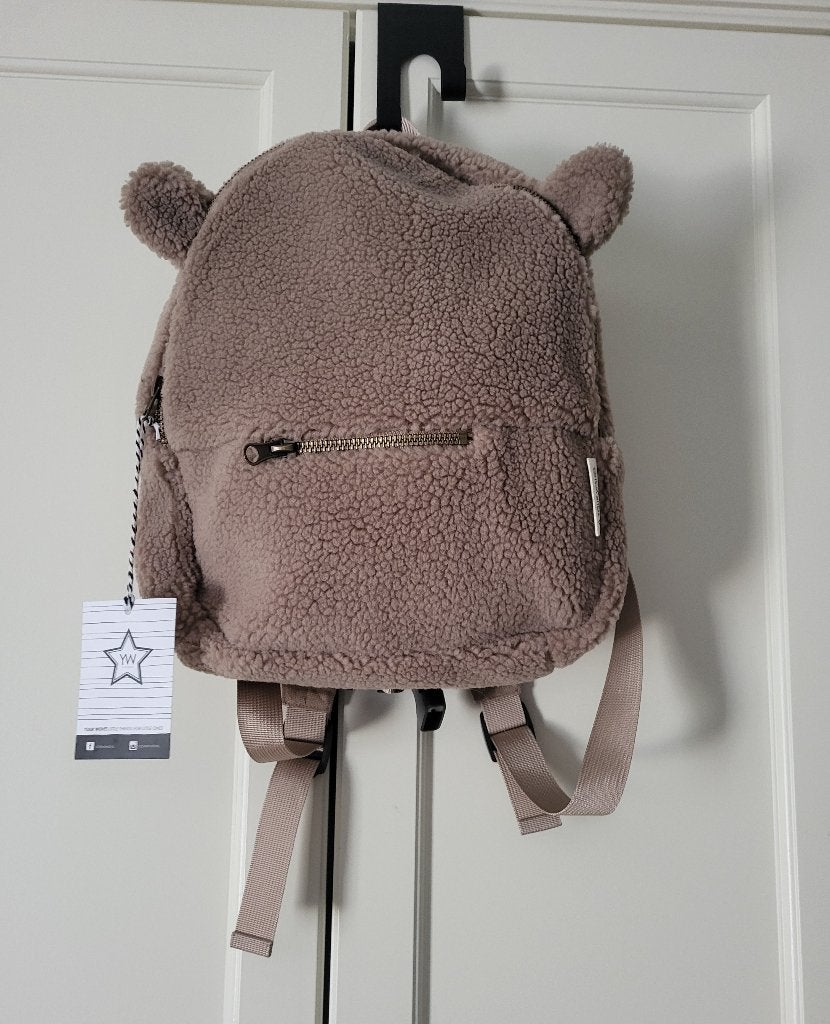 Nieuw! Your Wishes rugzak, teddy, Nori, taupe, Overige merken, 25 tot 40 cm, Nieuw, Ophalen of Verzenden