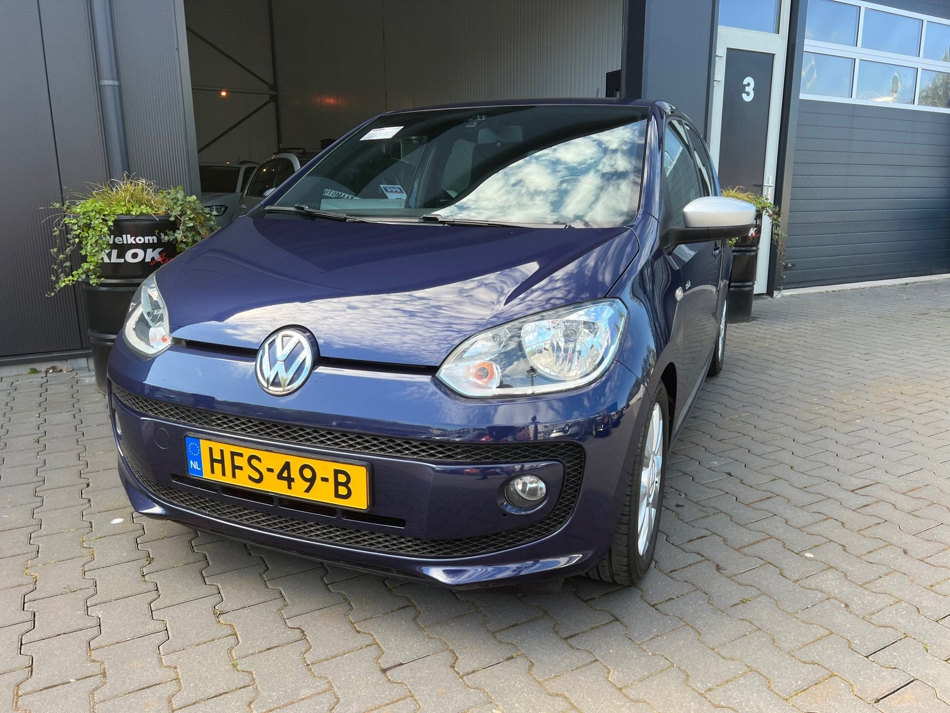 Volkswagen UP! CLUB UITV.., Auto's, Volkswagen, Voorwielaandrijving, Stof, Gebruikt, Overige carrosserieën