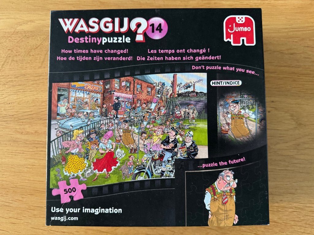 Wasgij puzzel Destiny nr. 14, 500 stukjes, Ophalen of Verzenden, 500 t/m 1500 stukjes, Zo goed als nieuw, Legpuzzel