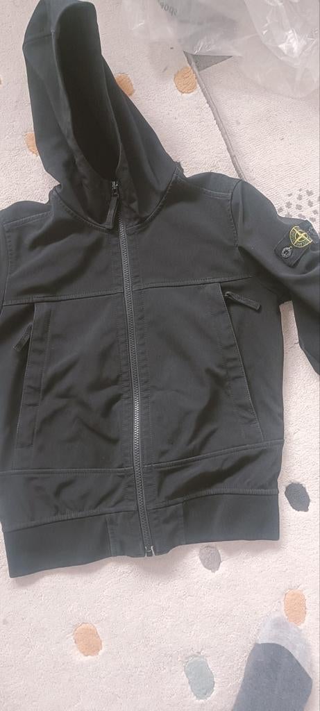 Stone Island Junior Jas - Zwart, Kinderen en Baby's, Ophalen of Verzenden, Zo goed als nieuw, Stone Island, Jongen