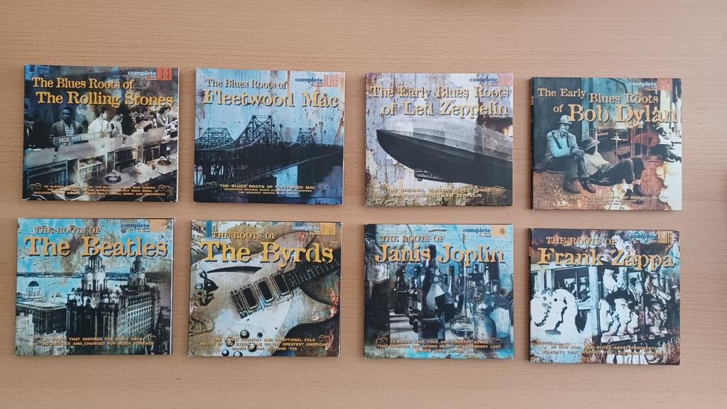 Complete roots & complete blues  8 cd's, Cd's en Dvd's, Cd's | Jazz en Blues, Zo goed als nieuw, Blues, 1980 tot heden, Ophalen