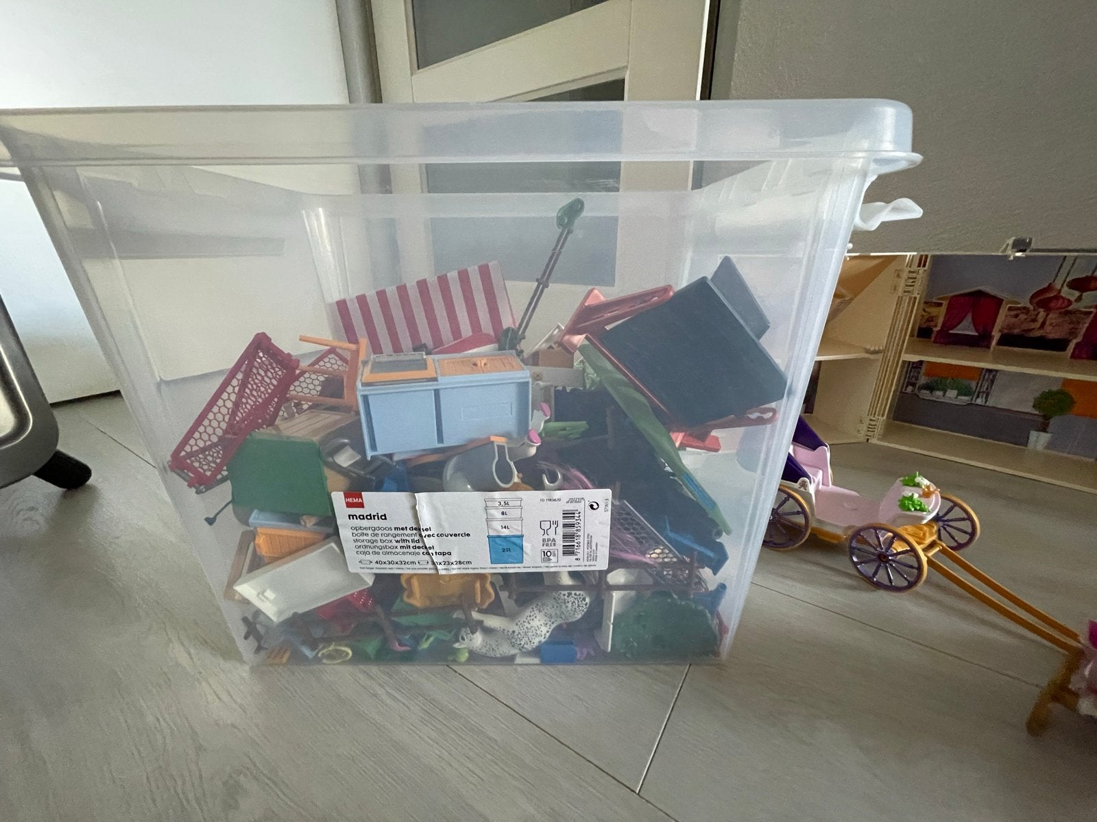 Grote partij Playmobil met huisjes en accessoires, Ophalen, Gebruikt, Jongen of Meisje