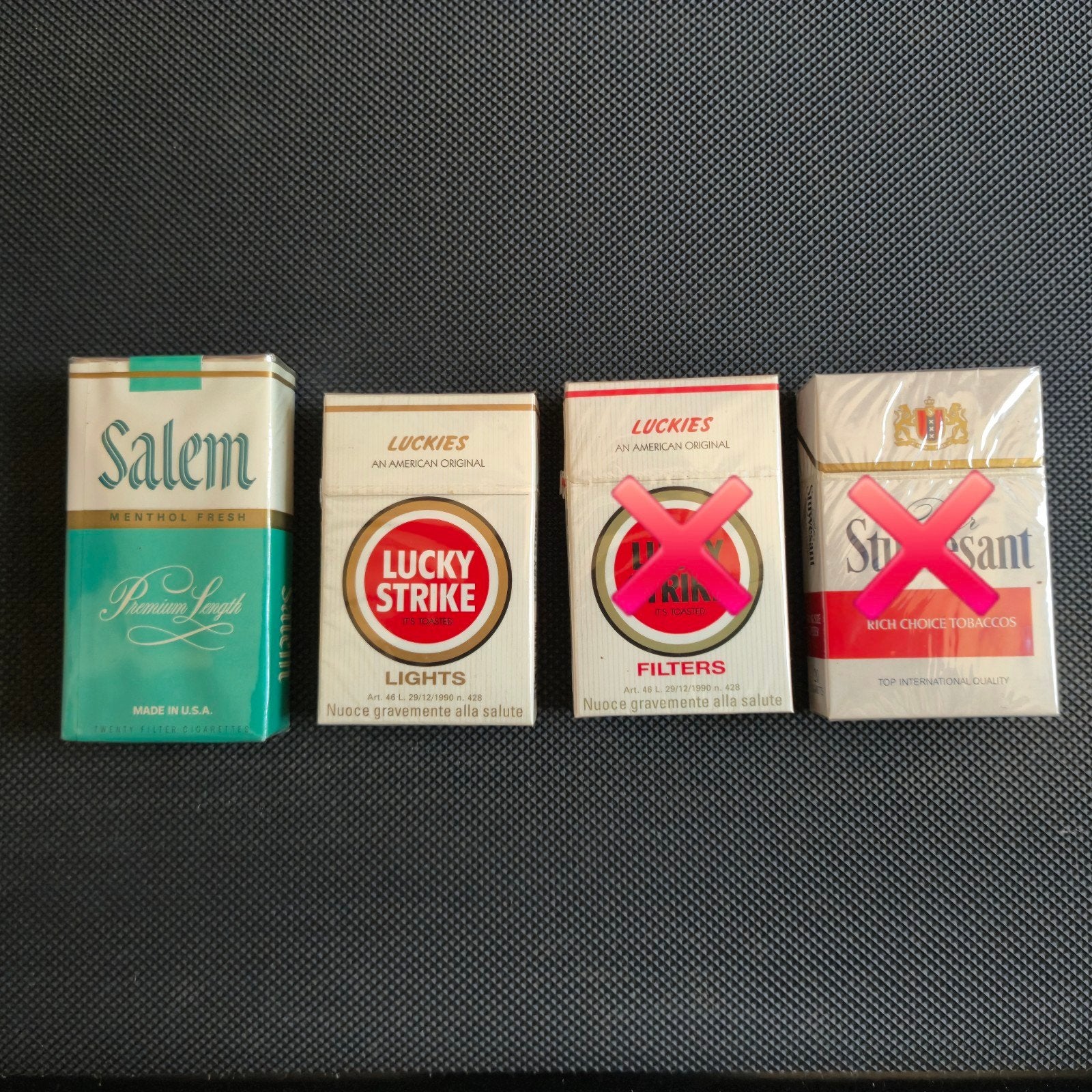 Oude pakjes sigaretten verzamel item's, Verzamelen, Rookartikelen, Aanstekers en Luciferdoosjes, Ophalen of Verzenden, Tabaksdoos of Verpakking