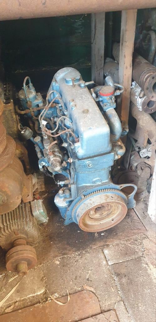 Unieke Mercedes OM621 Diesel – Schuurvondst – Motor is LOS, Auto-onderdelen, Ophalen, Gebruikt, Mercedes-Benz