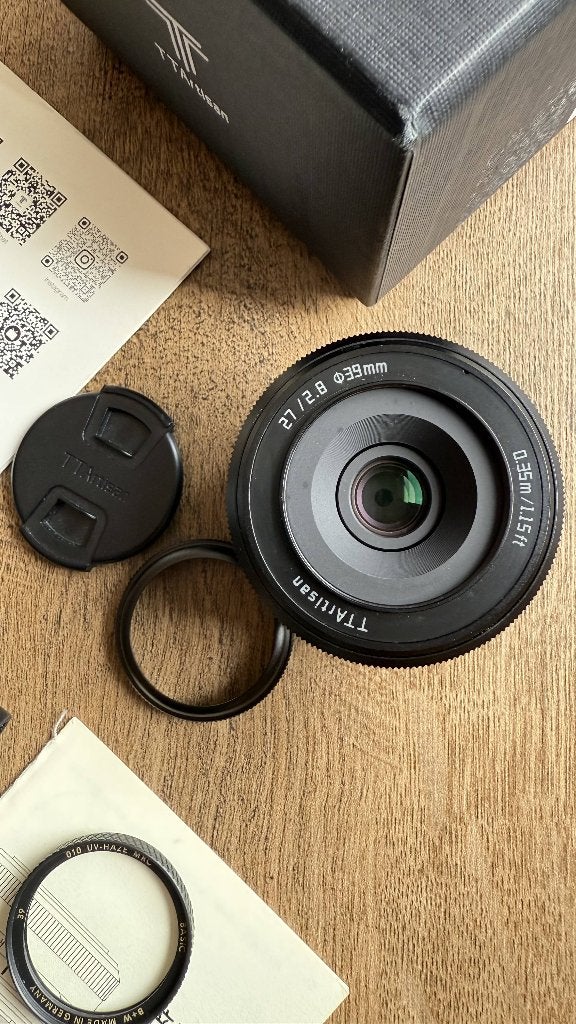 TArtisan AF 27mm F2.8 – Fujifilm X, Overige merken, Autofocus, Ophalen of Verzenden, Zo goed als nieuw