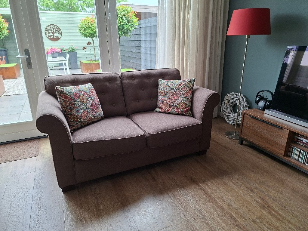 2 Tweezitsbanken, landelijke stijl., Huis en Inrichting, Banken | Bankstellen, Ophalen, Gebruikt, 150 tot 200 cm, Tweepersoons