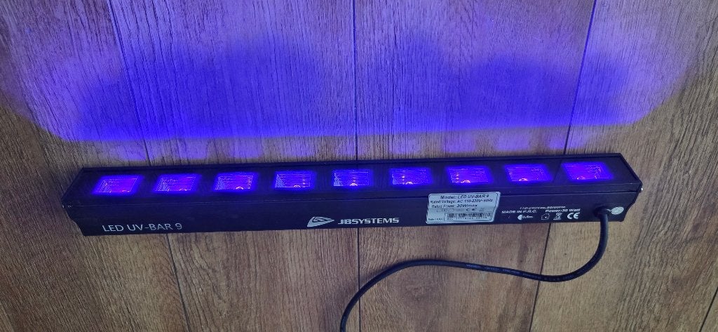 JBsystems LED UV-Bar 9, Ophalen of Verzenden, Zo goed als nieuw, Licht