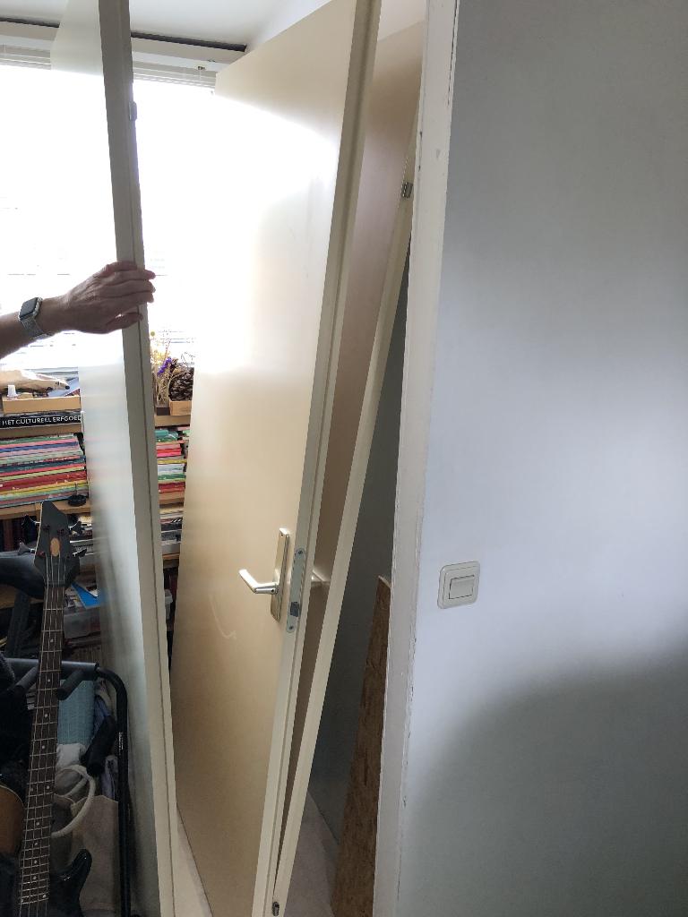 BINNENDEUREN GRATIS 3X, Doe-het-zelf en Verbouw, Deuren en Horren, Ophalen, Gebruikt, 80 tot 100 cm, Binnendeur