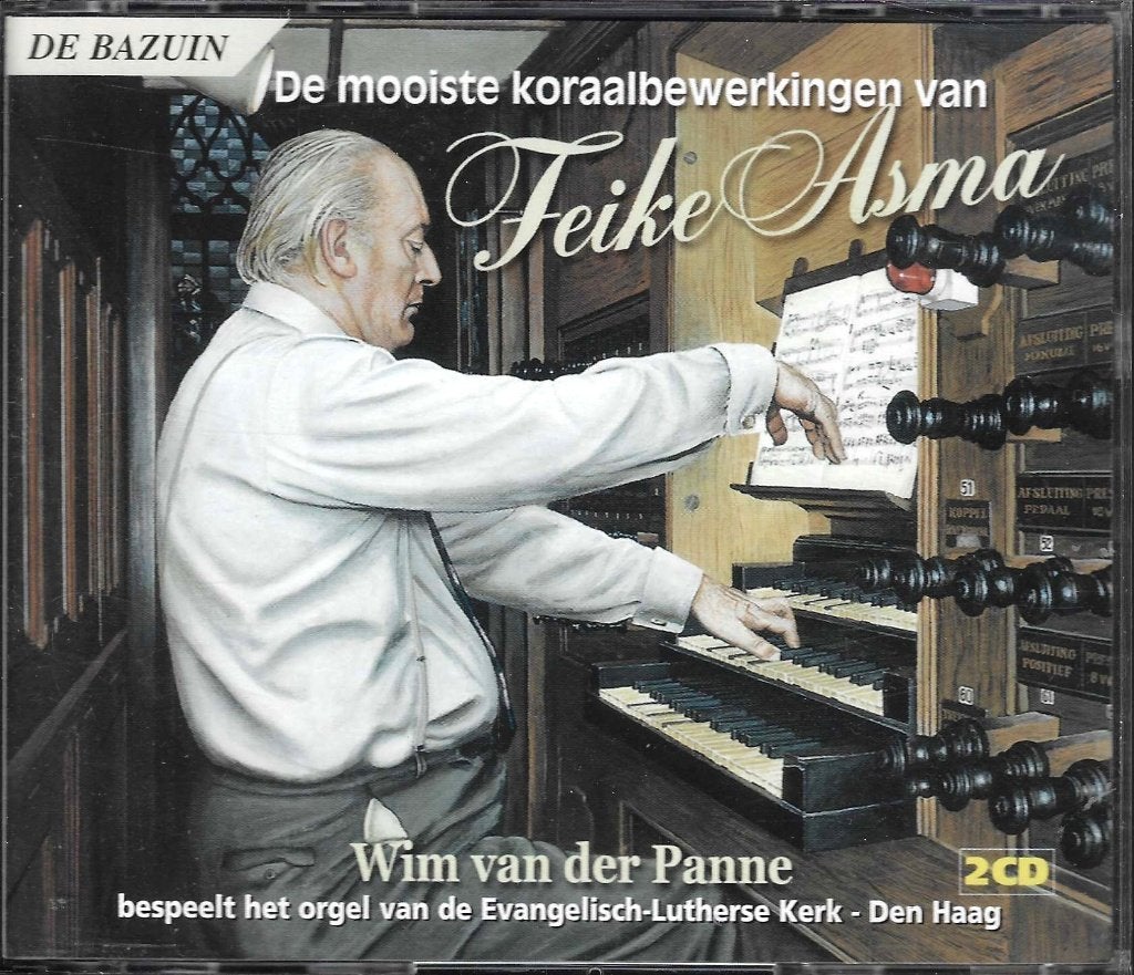 Feike Asma - De mooiste koraalbewerkingen (2CD), Inclusief boekje, Verzenden, Overige componisten, Overige typen