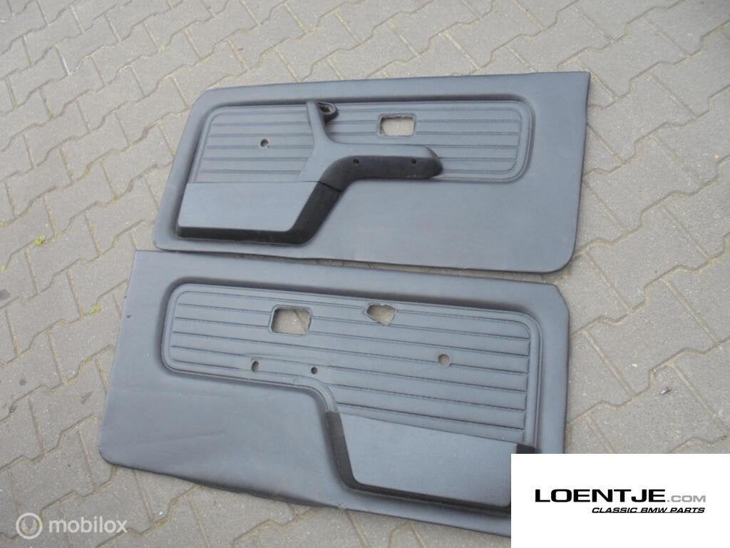 set zwarte deurpanelen BMW e30 2 deurs coupe 325i 320 etc, Gebruikt, Ophalen of Verzenden, BMW, BMW