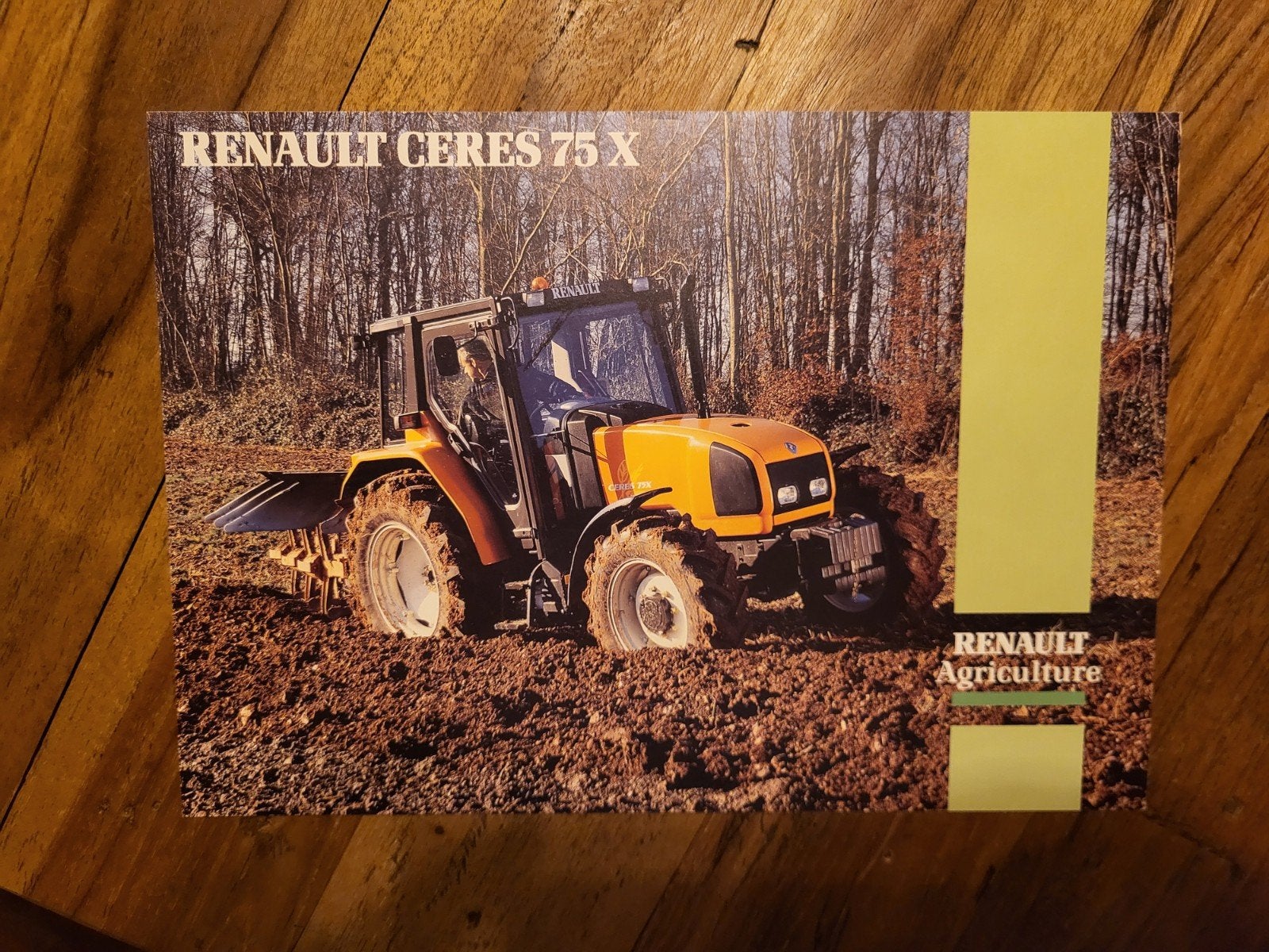 tractor folder Renault CERES 75 X, Ophalen of Verzenden