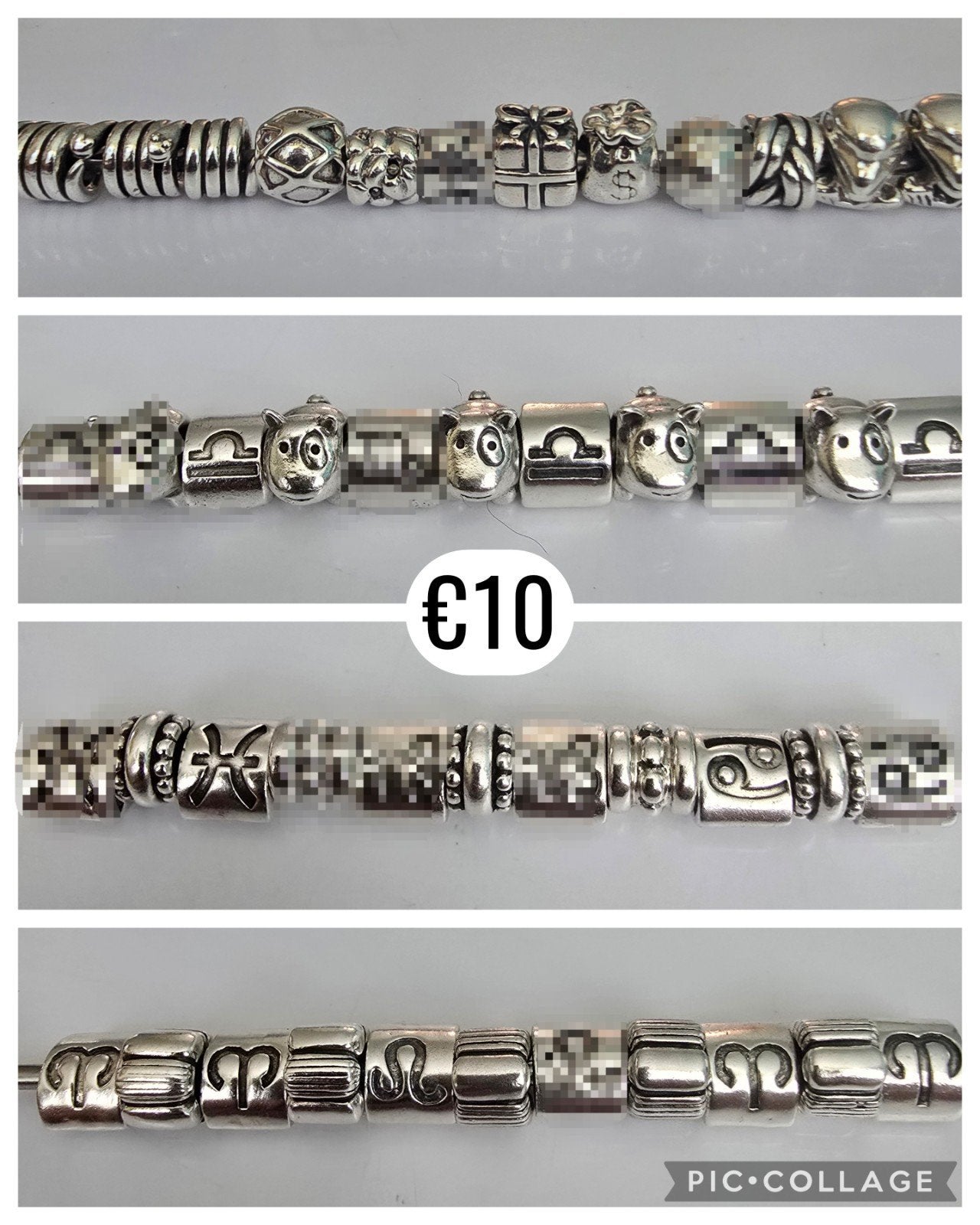 Prachtige originele zilveren Pandora bedels, Sieraden, Tassen en Uiterlijk, Ophalen of Verzenden, Zo goed als nieuw, Zilver, Pandora