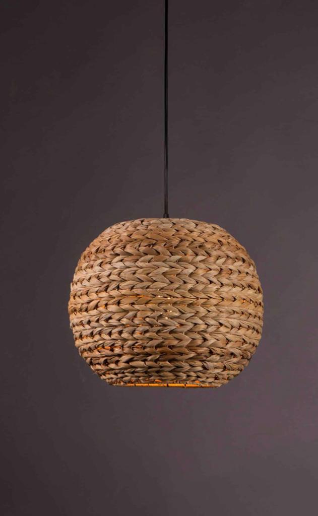 Dutchbone Nana hanglamp, Huis en Inrichting, Ophalen, Zo goed als nieuw, Hout, Minder dan 50 cm