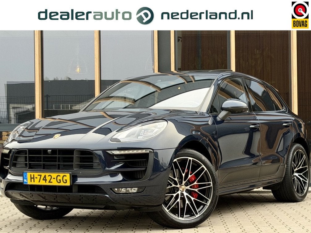 Porsche Macan 3.0 GTS, Auto's, Dealer onderhouden, Gebruikt, Euro 6, Blauw