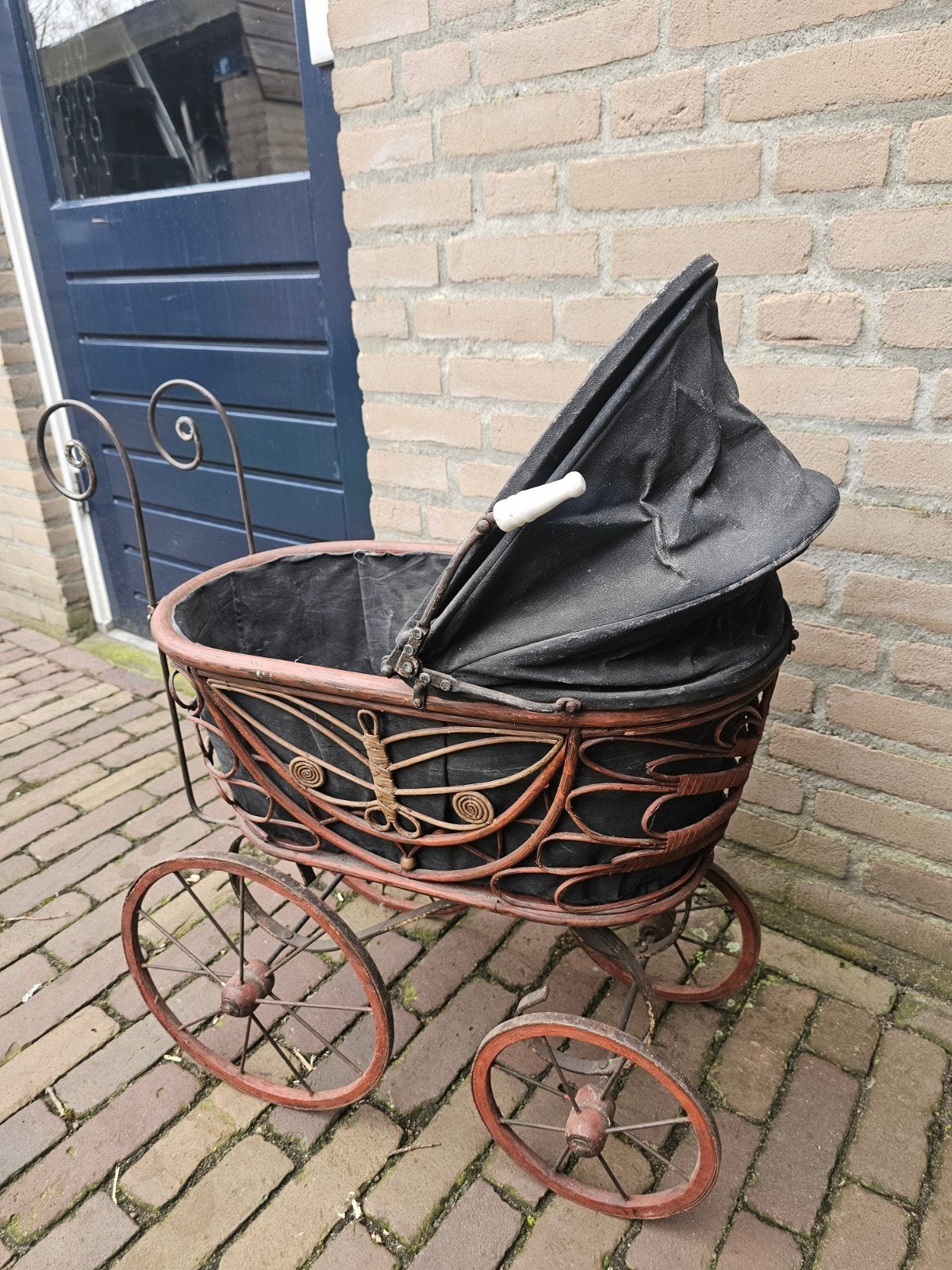 Kinderwagen antiek, Antiek en Kunst, Antiek | Speelgoed, Ophalen