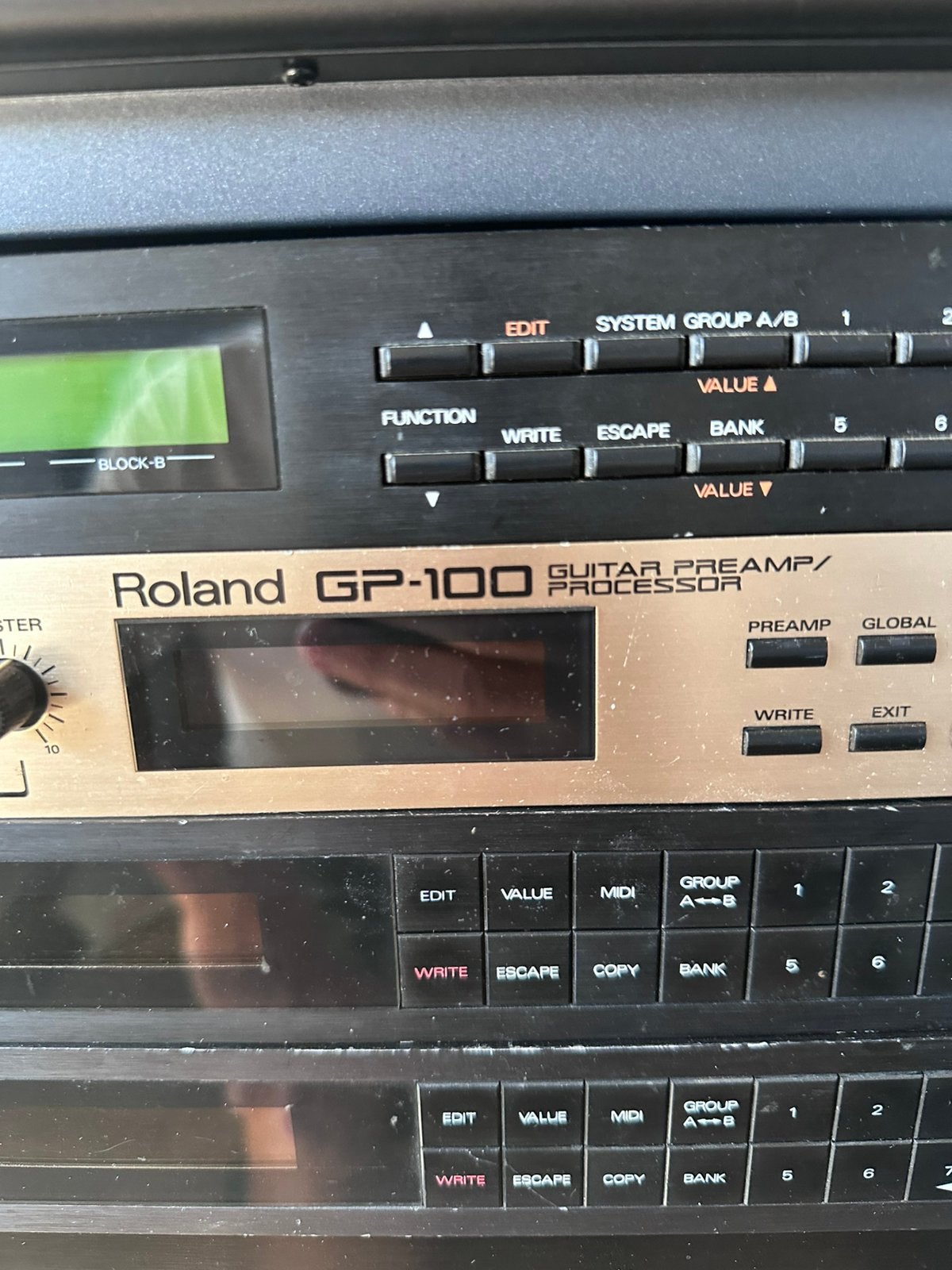 Roland gp100, Muziek en Instrumenten, Snaarinstrumenten | Gitaren | Elektrisch, Ophalen of Verzenden, Zo goed als nieuw, Solid body
