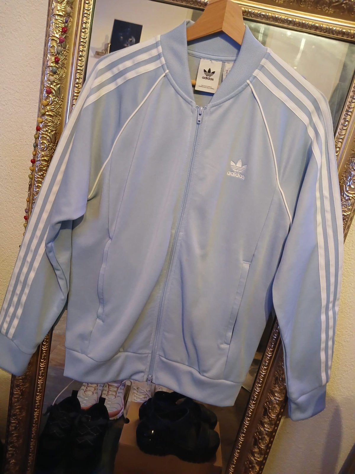 Adidas babyblauw maat M nieuw, Maat 48/50 (M), Zwart, Ophalen of Verzenden, Zo goed als nieuw