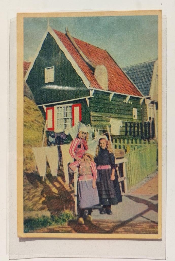 Klederdracht Marken, Ophalen of Verzenden, 1920 tot 1940, Ongelopen, Noord-Holland