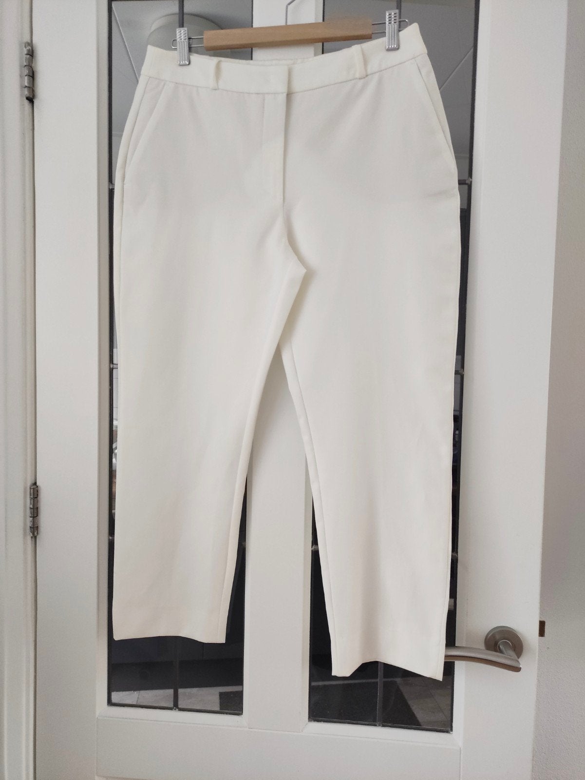 Natan Belgium Witte Enkelhoge Pantalon Maat 40, Maat 38/40 (M), Verzenden, Wit, Driekwart