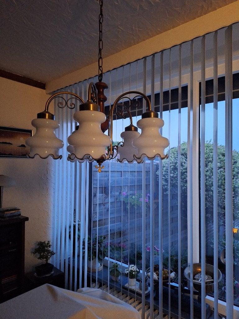 kroonluchter, Huis en Inrichting, Ophalen, Gebruikt, Glas, Klassiek