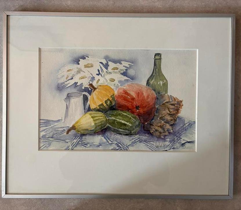 Aquarel stilleven van Knol-de Jong, Ophalen of Verzenden