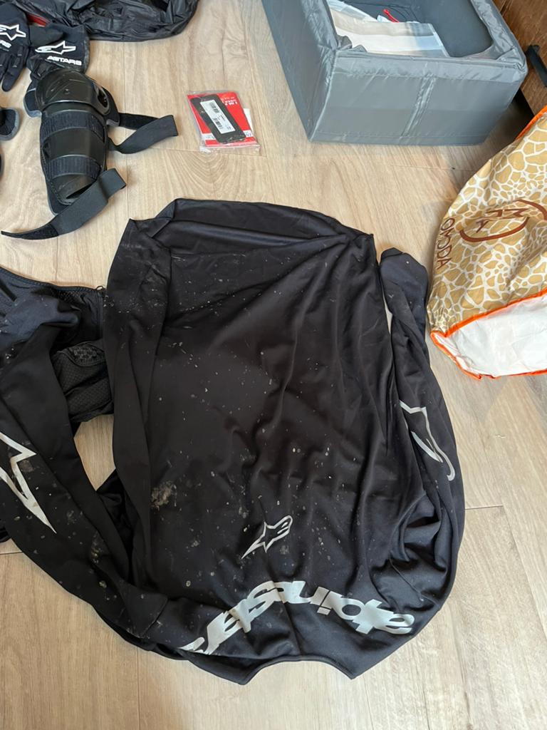 Alpinestars Bionic Action V2 Beschermingsjas & Fluid Broek, Ophalen of Verzenden, Tweedehands, Heren, Jas | textiel
