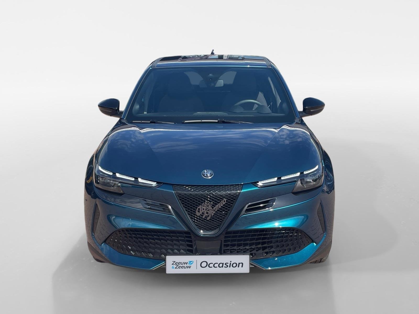 Alfa Romeo Junior Elettrica 54 kWh *Carplay*Climate Control*, Auto's, Alfa Romeo, 413 km, Stof, Gebruikt, Blauw