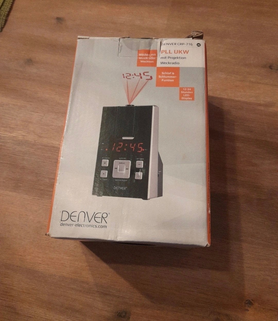 Denver wekker klokradio CRP716, Ophalen of Verzenden, Nieuw, Digitaal