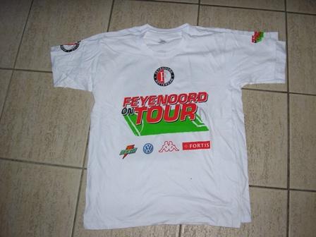 Feyenoord On Tour t-shirt, Kinderen en Baby's, Kinderkleding | Maat 140, Nieuw, Jongen of Meisje, Shirt of Longsleeve, Ophalen of Verzenden