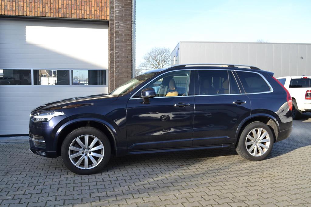 Volvo XC90 2.0 T6 AWD Momentum 7 persoons, Panoramadak, 360, Auto's, Volvo, Gebruikt, Zwart, 4 cilinders, 1969 cc