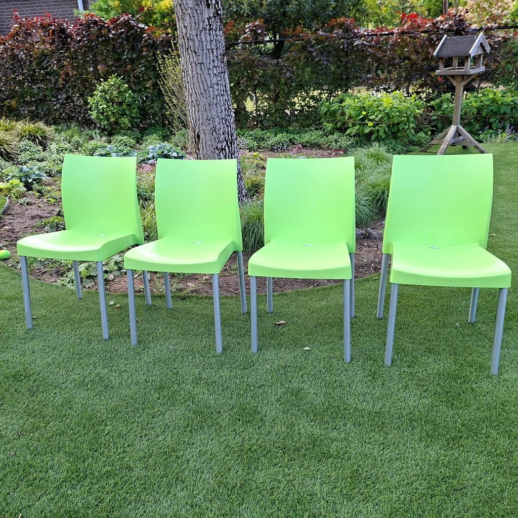 Pedrali Ice 800 stoelen tuinstoel - Groen, Ophalen, Kunststof, Gebruikt, Overige kleuren