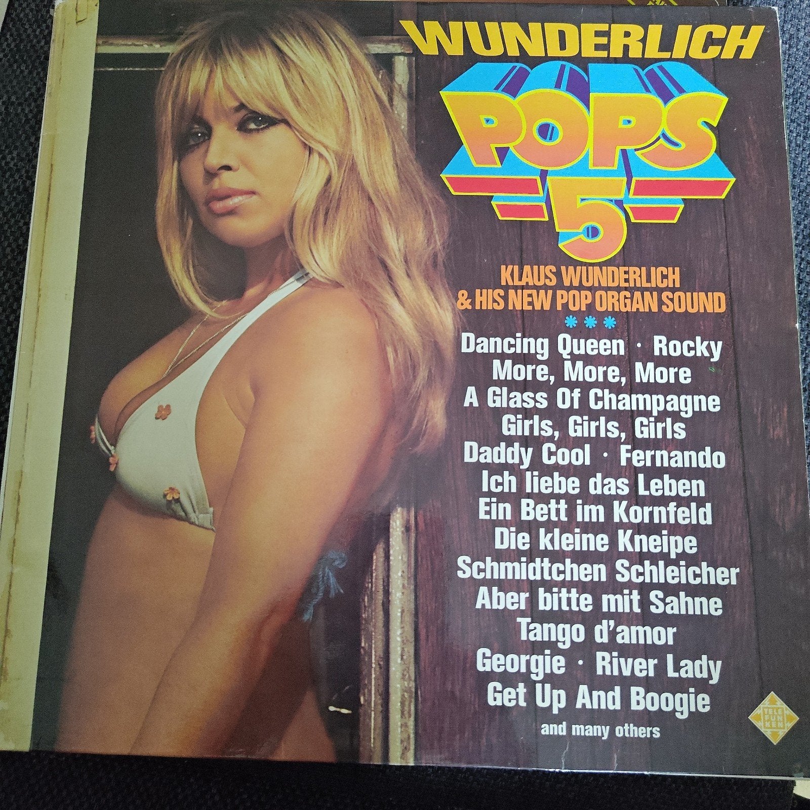 Klaus Wunderlich - Pops 5 LP (1974) - Hammond Orgel Sound, Ophalen of Verzenden, 1970 - 1979, Gebruikt, 12 inch