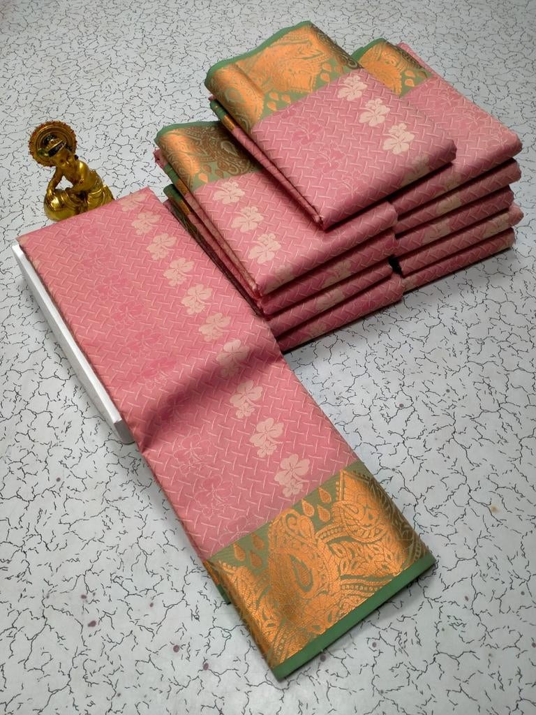 Mooie nieuwe soft saree, Ophalen of Verzenden