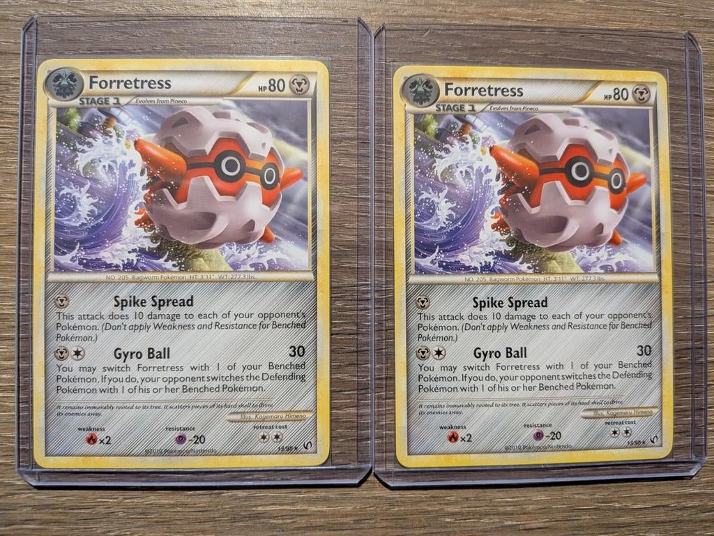 Forretress uit HGSS Undaunted 13/90, Ophalen of Verzenden, Zo goed als nieuw, Losse kaart