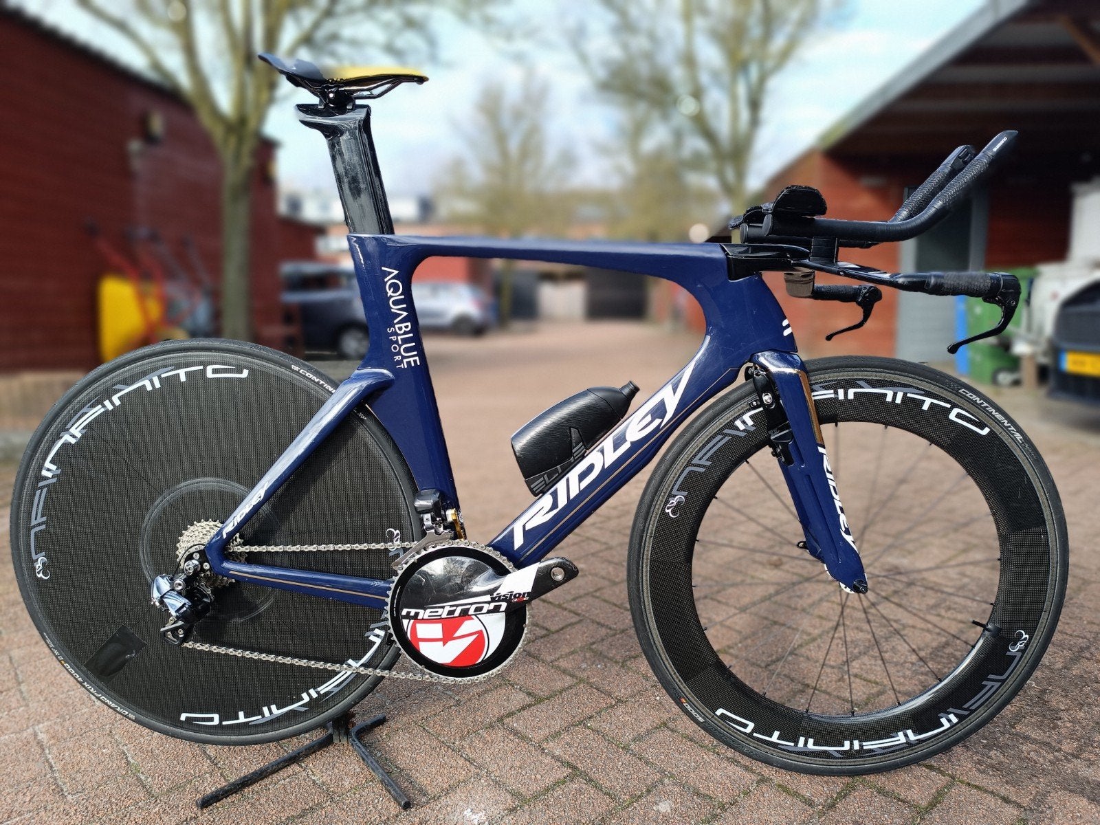 Ridley Dean Fast tijdritfiets/triathlonfiets, 28 inch, Gebruikt, Carbon, Velgrem