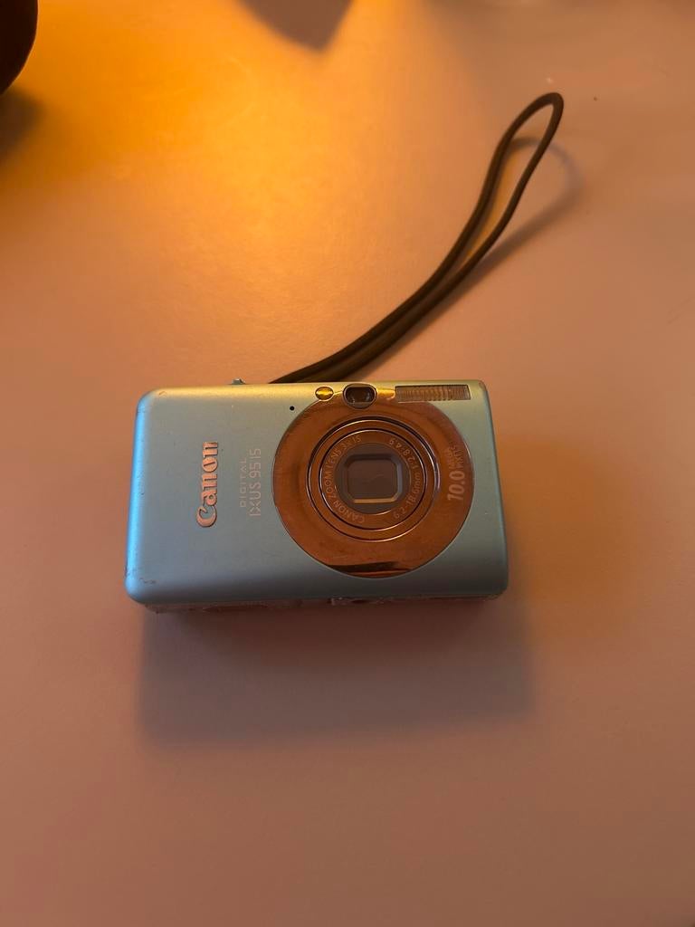Canon Digital IXUS 95 IS - Compact Camera lichtblauw, Audio, Tv en Foto, Fotocamera's Digitaal, Ophalen, Gebruikt, Canon, Compact