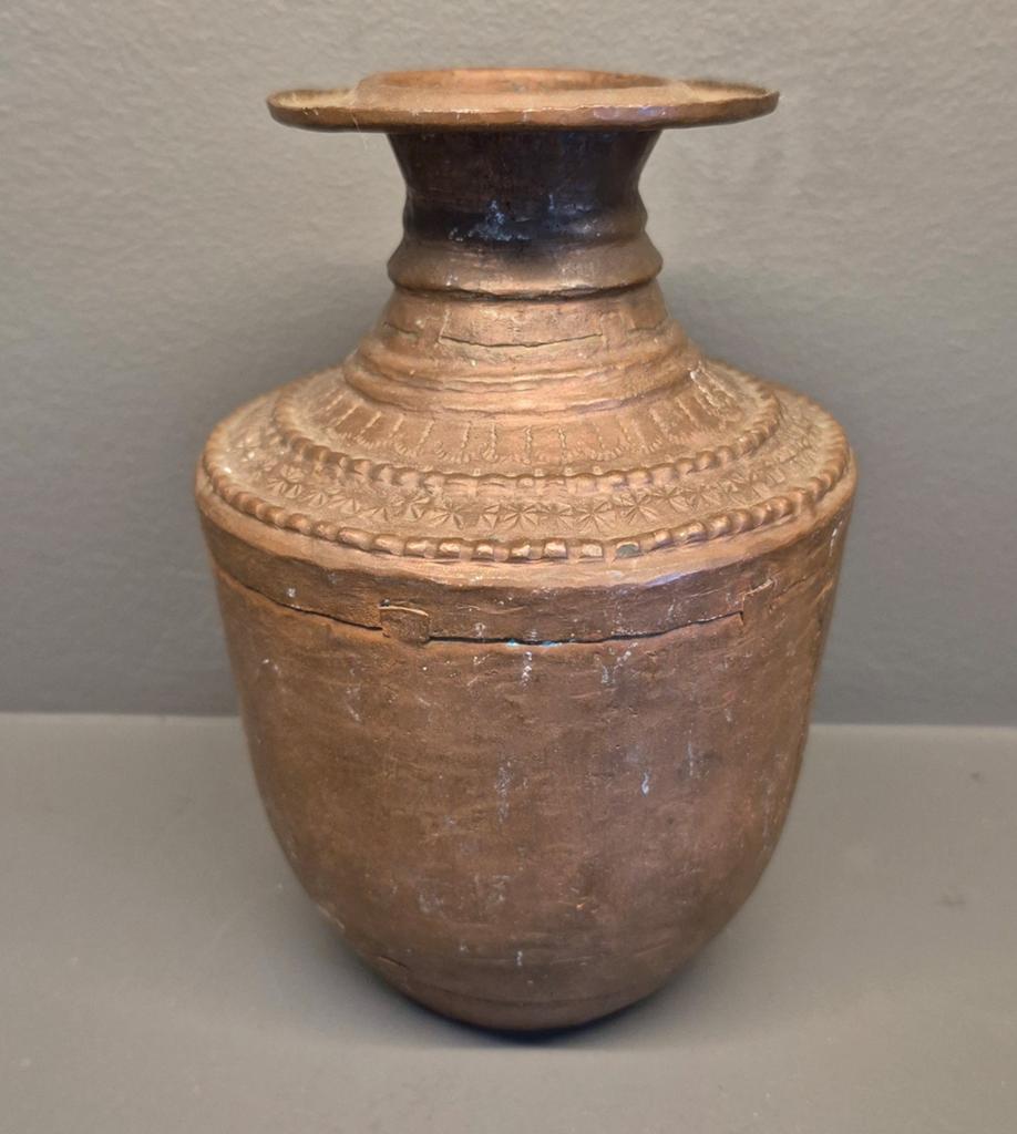 Antieke nepalese kruik, Ophalen of Verzenden