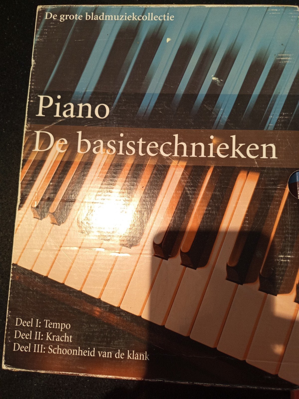 Mooie reeks bladmuziek piano - De basistechnieken, Gebruikt, Klassiek, Les of Cursus, Ophalen of Verzenden
