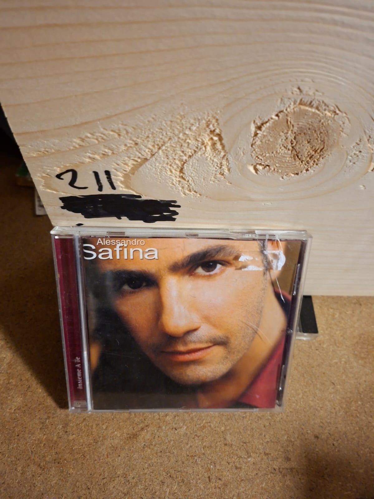Alessandro Safina - Insieme A Te CD (Zo goed als nieuw), Ophalen of Verzenden, Zo goed als nieuw, Album