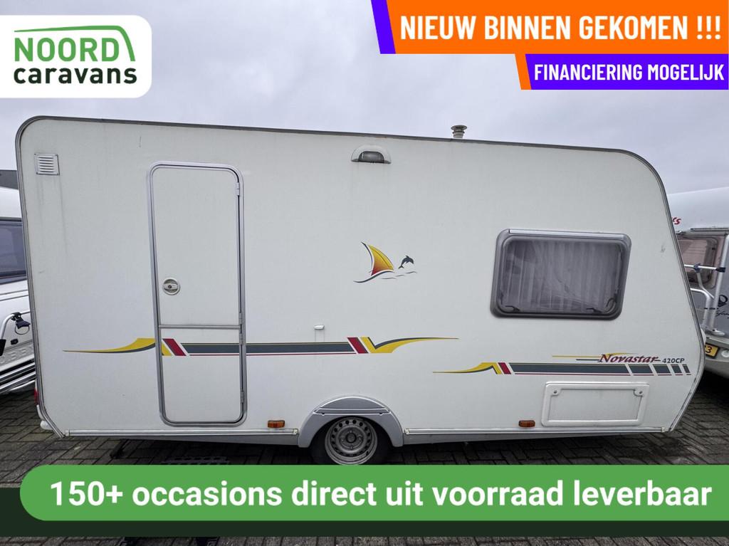 Sterckeman NOVASTAR 420CP DWARSBED, VOORTENT, EINDKEUKEN, Caravans en Kamperen, Sterckeman, Bedrijf, 5 tot 6 meter, Mover