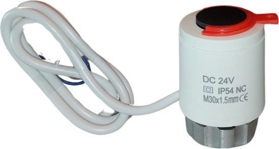Thermische aandrijving M30x1,5 Servomotor Vloerverwarming NC, Thermostaat, Minder dan 30 cm, Nieuw, Minder dan 60 cm