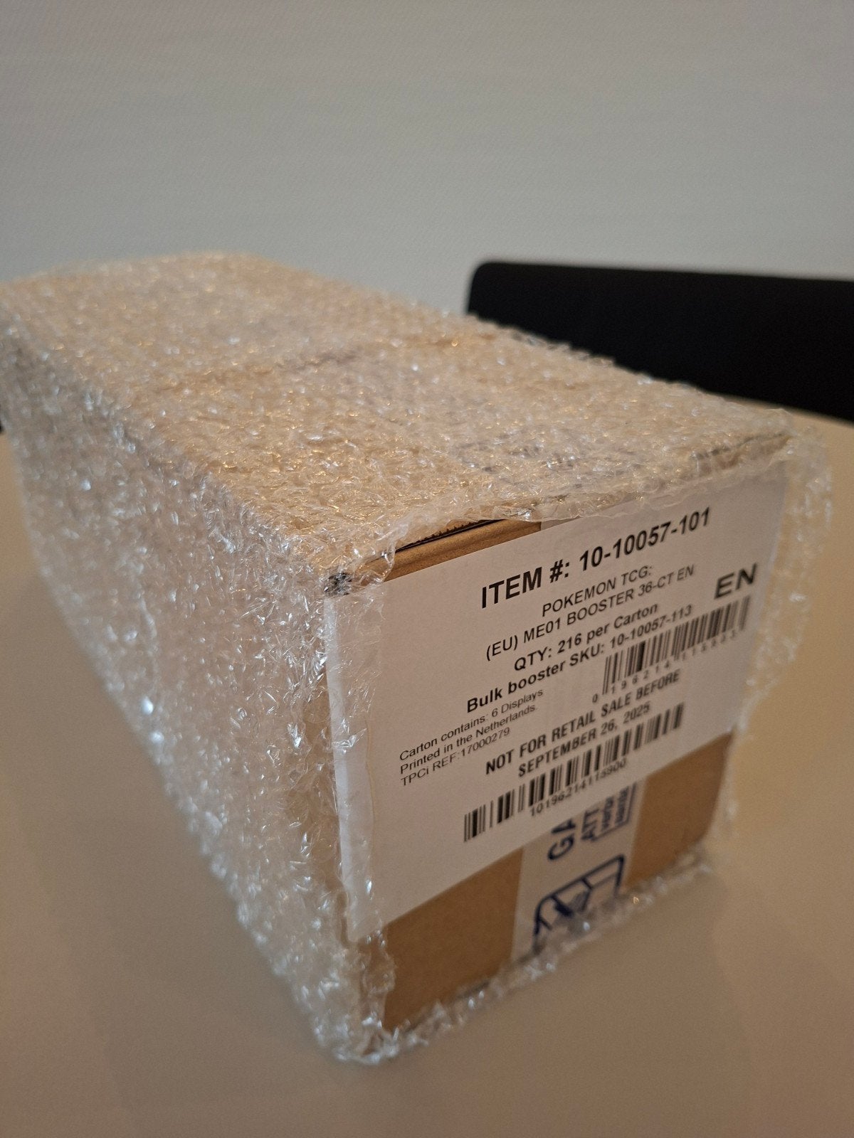Pokémon Mega Evolution Case (6x boosterbox) - Perfecte seal, Ophalen, Nieuw, Boosterbox, Foil