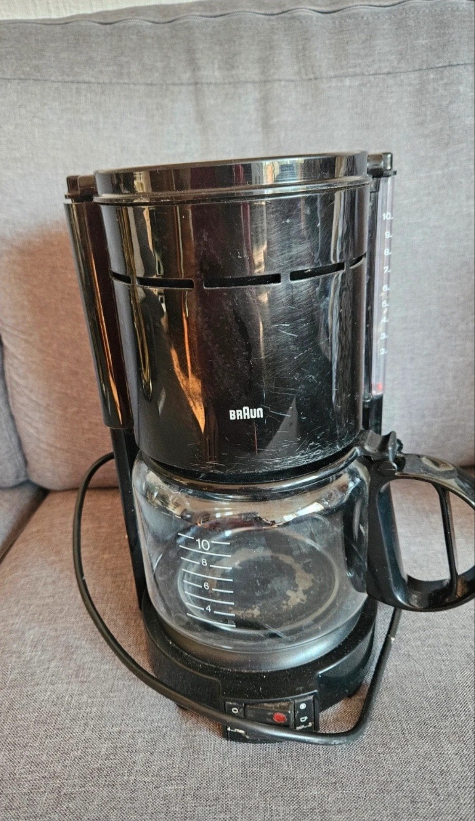 Braun koffiezetapparaat - Gebruikt, Gebruikt, 10 kopjes of meer, Koffiemachine, Gemalen koffie