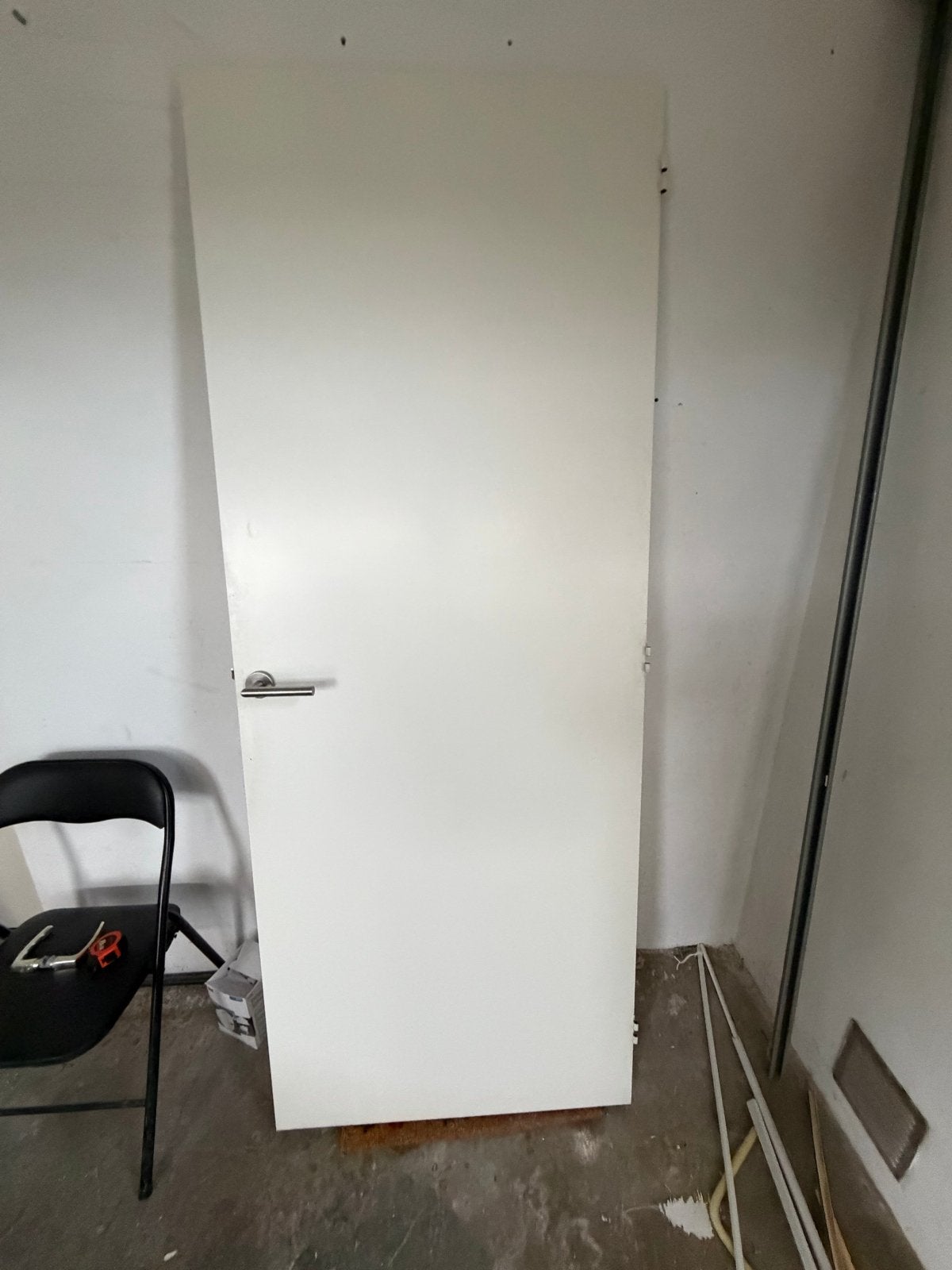 3x witte binnendeur met klink in goede staat, Doe-het-zelf en Verbouw, Deuren en Horren, Ophalen, Gebruikt, 80 tot 100 cm, Binnendeur