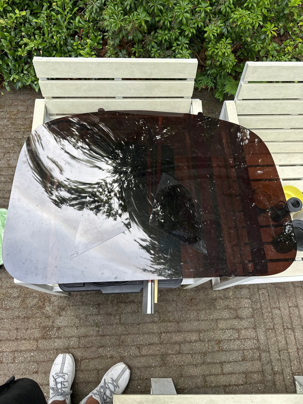 Solar plexis Tesla Model S, Ophalen, Gebruikt