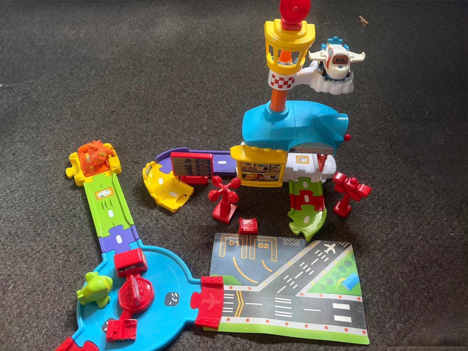 VTech Toet Toet Auto's Vliegveld, Ophalen, Gebruikt, 2 tot 4 jaar