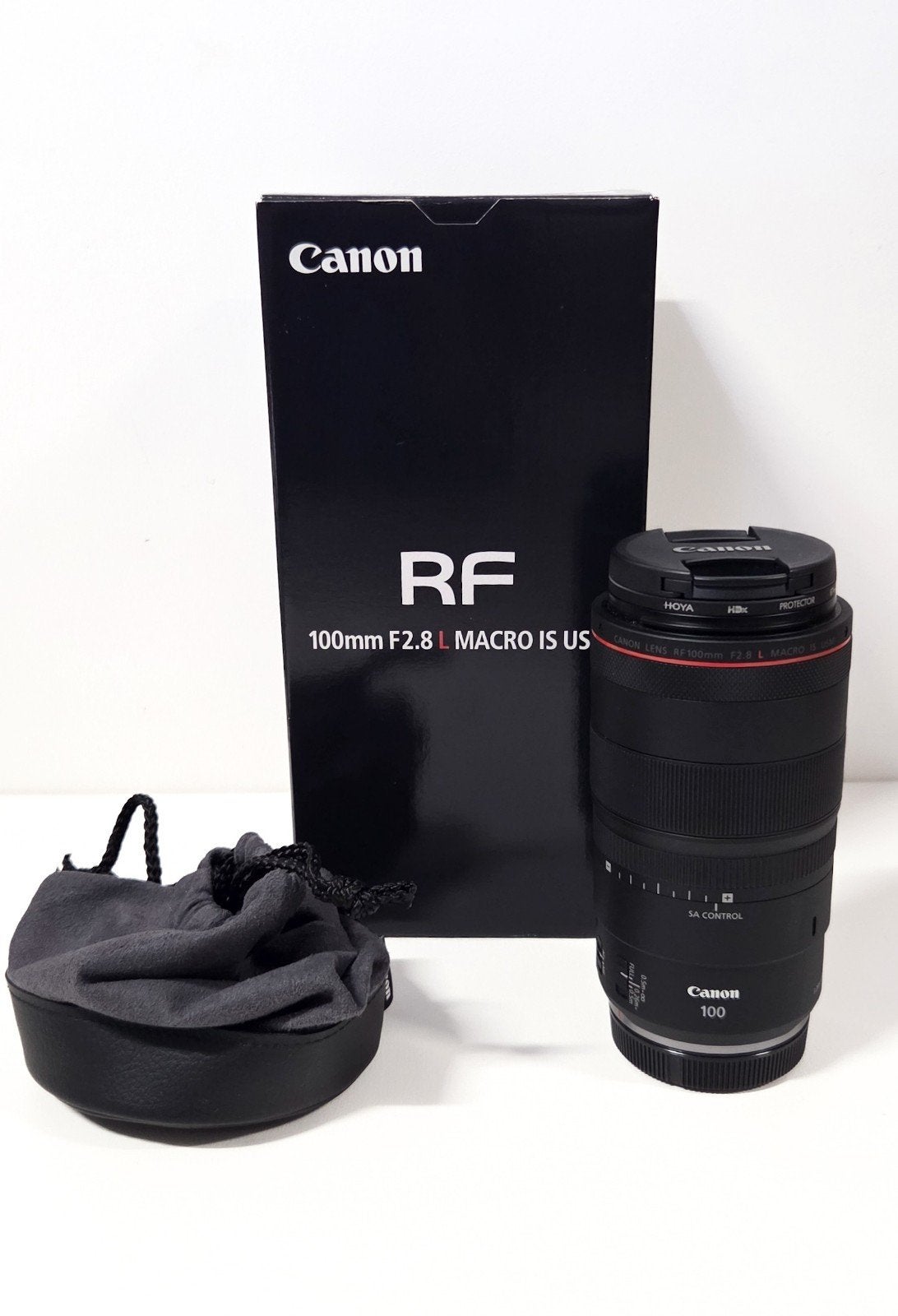 Canon RF 100mm F2.8 L MACRO IS USM Lens - Zo goed als nieuw, Ophalen of Verzenden, Zo goed als nieuw, Macrolens